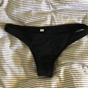 Black Zaful Swim Bottoms